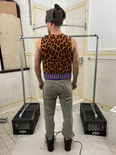 Load image into Gallery viewer, ss2018 Comme des Garcons Homme Plus Reversible Leopard Knit Vest - Size S