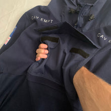 Load image into Gallery viewer, aw2015 Cav Empt Navy Fleece Hooded Pullover - Size L
