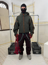 Load image into Gallery viewer, Seeing Red Green Dyed Elephant Trunk Hoodie with Red Token Bag - Size OS