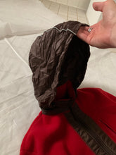 Load image into Gallery viewer, aw2000 Issey Miyake Red Fleece Technical Jacket - Size M