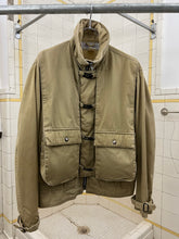 Load image into Gallery viewer, 1980s Marithe Francois Girbaud x Complements Washed Khaki Cargo Jacket with Metal Clasp Closures - Size M