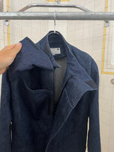 Load image into Gallery viewer, 1990s Vexed Generation Futuristic Denim Velcro Jacket - Size L