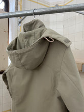 Load image into Gallery viewer, Late 1990s Mandarina Duck Beige Egg Cell Padded Jacket with Removable Hood - Size S