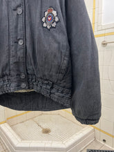 Load image into Gallery viewer, 1980s Armani Padded Cropped Hooded Bomber - Size M
