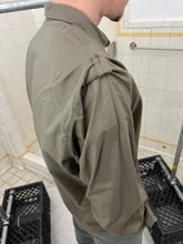 Load image into Gallery viewer, 1980s Marithe Francois Girbaud Military Shirt with Shoulder Gathering Detail - Size M