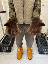 Load image into Gallery viewer, 1990s Armani Fur Gloves - Size L