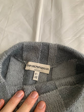 Load image into Gallery viewer, 1990s Armani Grey Paneled Mohair Sweater - Size XL