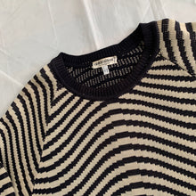 Load image into Gallery viewer, 1990s Armani Wavy Cotton Knit - Size L
