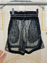 Load image into Gallery viewer, 1980s Marithe Francois Girbaud x Closed Sheer Mesh Logo Shorts - Size XS