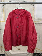 Load image into Gallery viewer, 1990s Armani Iridescent Pink Hooded Bomber - Size L