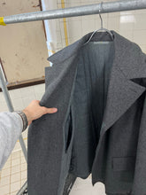 Load image into Gallery viewer, Late 1990s Mandarina Duck Rubberized Cuff and Hem Peacoat - Size L