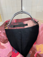 Load image into Gallery viewer, aw1997 Yohji Yamamoto Polyurethane Coated Abstract Print Trench Coat - Size OS