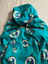 Load image into Gallery viewer, ss2000 Issey Miyake x Takashi Murakami Reversible Nylon Hooded Parachute Coat - Size OS