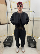 Load image into Gallery viewer, 1990s Vintage Destroy by John Richmond Fleece-Lined Logo Bomber - Size L