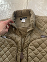 Load image into Gallery viewer, aw1992 Issey Miyake Khaki Quilted Nylon Hidden Cargo Pocket Vest - Size XL