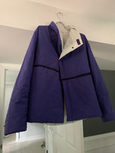 Load image into Gallery viewer, 1990s Armani Cropped Purple Wrap Jacket - Size L