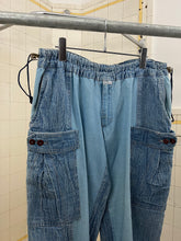 Load image into Gallery viewer, 1980s Marithe Francois Girbaud Adjustable Blue Cargo Pants - Size OS