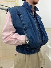 Load image into Gallery viewer, 1980s Marithe Francois Girbaud Denim Life Preserver Vest - Size L