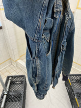 Load image into Gallery viewer, aw1986 Katharine Hamnett Denim Cargo Bomber - Size OS