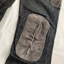 Load image into Gallery viewer, 2000s CDGH Leather Patch Paneled Work Denim - Size M