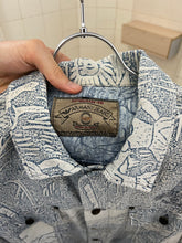 Load image into Gallery viewer, 1990s Armani Printed Graphic Trucker Jacket - Size XL