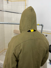 Load image into Gallery viewer, 2000s Mandarina Duck Reversible Linen/Towel Hoodie with Neck Cutout- Size M