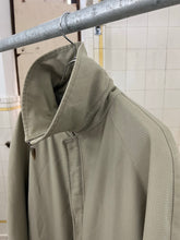 Load image into Gallery viewer, Late 1990s Mandarina Duck Egg Cell Padded High Neck Trench - Size L