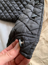 Load image into Gallery viewer, 1990s Armani Heavy Textured Quilted Nylon Trucker Jacket - Size XL