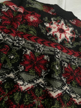 Load image into Gallery viewer, 1990s Katharine Hamnett Graphic Intarsia Turtleneck Sweater - Size XL
