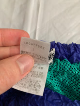Load image into Gallery viewer, aw1999 Issey Miyake Blue Crinkled Bungee Pants - Size M