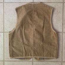 Load image into Gallery viewer, aw1993 Armani Faded Yellow Corduroy Vest - Size M