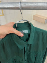 Load image into Gallery viewer, 1980s Katharine Hamnett Silk Cargo Pocket Shirt - Size L