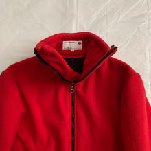 Load image into Gallery viewer, 1990s Vexed Generation Red Ninja Neck Fleece Zip Up - Size S