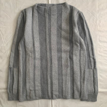 Load image into Gallery viewer, 1990s Armani Grey Paneled Mohair Sweater - Size XL