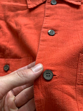 Load image into Gallery viewer, ss1995 Issey Miyake Burnt Orange Light Cotton Boxy Oversized Shirt - Size L