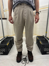 Load image into Gallery viewer, 1990s Vintage Voyage by Jeff Griffin Pleated Trousers with Elastic Cuff - Size S