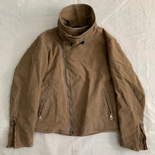 Load image into Gallery viewer, 2000s Armani High Neck Rider Jacket with Backpack Straps - Size L