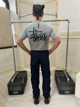 Load image into Gallery viewer, 1990s Vexed Generation Denim Moto Dispatch Pants with Padded Knees - Size M