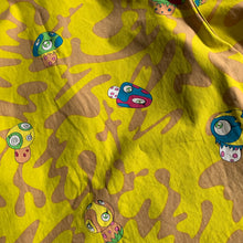Load image into Gallery viewer, ss2000 Issey Miyake x Takashi Murakami Reversible Yellow Long Work Coat - Size M