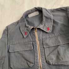 Load image into Gallery viewer, 1950s Vintage "Air France" Red Logo Embroidered Faded Mechanic Jacket - Size M