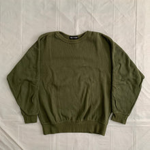 Load image into Gallery viewer, 1990s Issey Miyake Faded Earth Tone Forest Green Crewneck - Size M