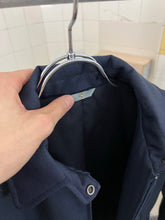 Load image into Gallery viewer, Last 1990s Mandarina Duck Blue Egg Cell Tailored Blouson - Size S