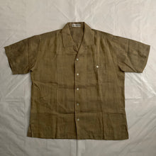 Load image into Gallery viewer, ss1998 Issey Miyake Iridescent Mustard Crinkled Shirt - Size L