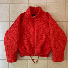 Load image into Gallery viewer, aw1993 Issey Miyake Massive Red Quilted Puffer Jacket - Size XL