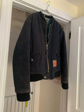Load image into Gallery viewer, 1990s Armani Heavy Cotton Cropped Bomber Jacket - Size XL