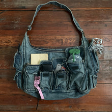 Load image into Gallery viewer, ss2005 Junya Watanabe Denim Cargo Shoulder Bag - Size OS