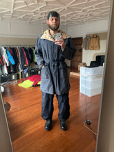 Load image into Gallery viewer, 1990s Armani Navy Hooded Military Parka - Size M