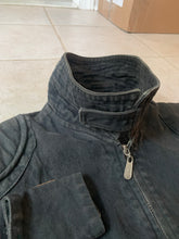 Load image into Gallery viewer, 1980s Katharine Hamnett Washed Blacked Cargo Bomber - Size M