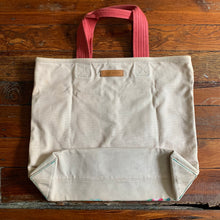 Load image into Gallery viewer, 2000s Issey Miyake x Lee Jean x Naoki Takizawa Illustrated Tote - Size OS