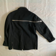 Load image into Gallery viewer, aw2004 Yohji Yamamoto Wool Front/Back Zip Hunting Jacket - Size L